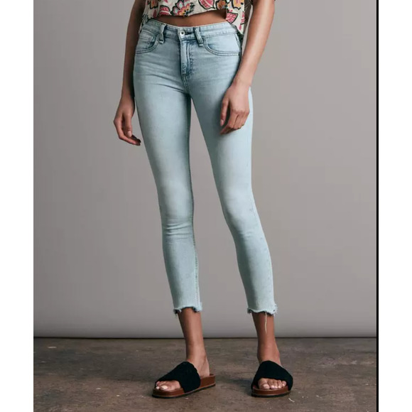 Rag & Bone High Rise Cate Ankle Skinny Jeans Size 27 - Picture 1 of 12